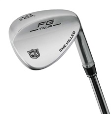 Wilson Staff FG Tour Round Sole Satin wedge, ocel