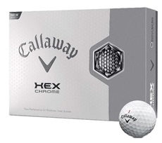 Callaway HEX Chrome golfové míčky, 1 míček
