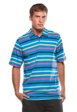 Oakley proužkované polo, modré