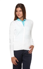 Callaway Long Sleeve Cardigan dámský svetr, bílý