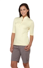 Callaway Elbow Sleeve dámské tričko, žluté