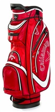 Callaway Euro Chev Org cart bag 2013, červeno/bílý