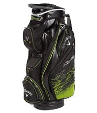 Callaway X Series Staff cart bag, černo/zeleno/stříbrný