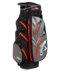 Callaway Aqua Dry cart bag 13, černo/šedo/oranžový