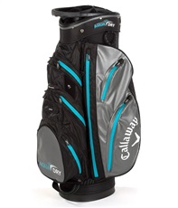 Callaway Aqua Dry cart bag 2013, černo/šedo/tyrkysový