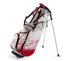 Callaway X Series Midi pencil bag 13, bílo/červeno/stříbrný