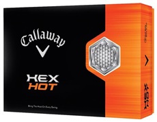 Callaway HEX Hot golfové míčky, 3 míčky