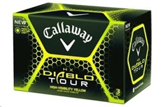 Callaway HX Diablo Tour, žluté, 1 míček