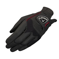 Callaway All Weather golfová rukavice, černá, levá (pro praváka)