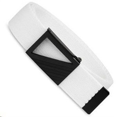 Adidas Webbing pásek, bílý
