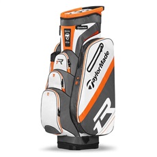 TaylorMade Apollo R1 cart bag 13, bílo/šedo/oranžový