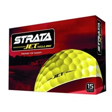 Strata Jet golfové míčky 2013, žluté, 1 míček