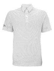 Callaway Chev Ventilated Striped pánské polo 2013, bílé