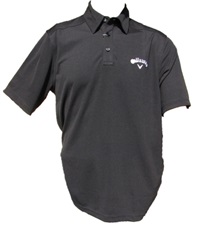 Callaway Chev Embossed pánské polo, černé