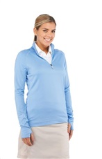 Callaway UV Zip Mock dámské triko 2013, modré
