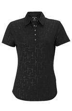 Callaway Embossed Chev dámské polo 2013, černé