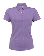Callaway Embossed Chev dámské polo 2013, fialové