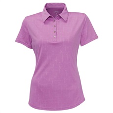 Callaway Embossed Chev polo 2013, tmavě růžové