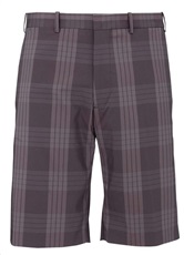 Callaway Flat Front Plaid pánské kraťasy 2013, černé