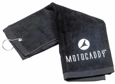 Motocaddy Deluxe golfový ručník, černý