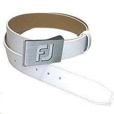 FootJoy kožený pásek, bílý