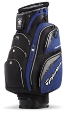 TaylorMade Juggernaut cart bag, černo/modro/šedý