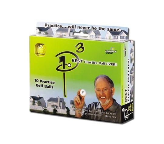 Almost Golf tréninkové míčky - žluté
