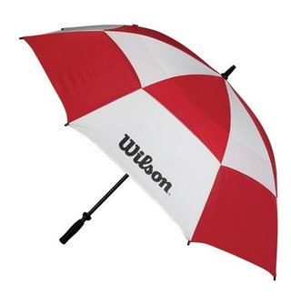 Wilson Double Canopy deštník 62", červený