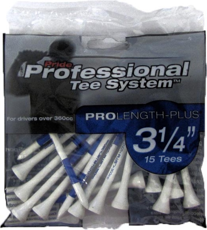 Pride Professional Tee System ProLength-Plus dřevěná týčka 83mm, 15ks