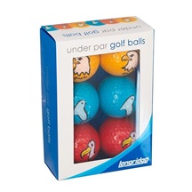 Longridge Under Par golfové míčky, 6ks