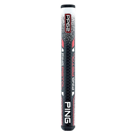 Ping Pistol PP62 putter grip, bílo/červený