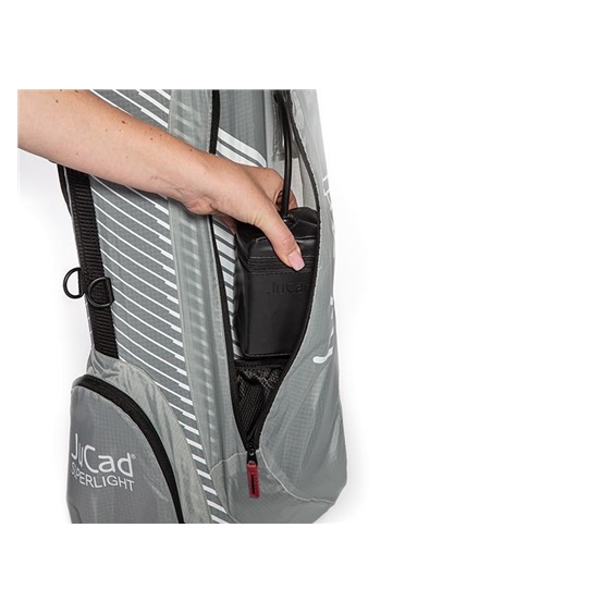 JuCad Superlight stand bag, bílý