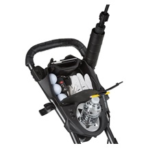 BagBoy Compact C3 manuální vozík, černý