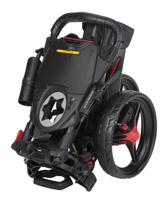 BagBoy Compact C3 manuální vozík, černý