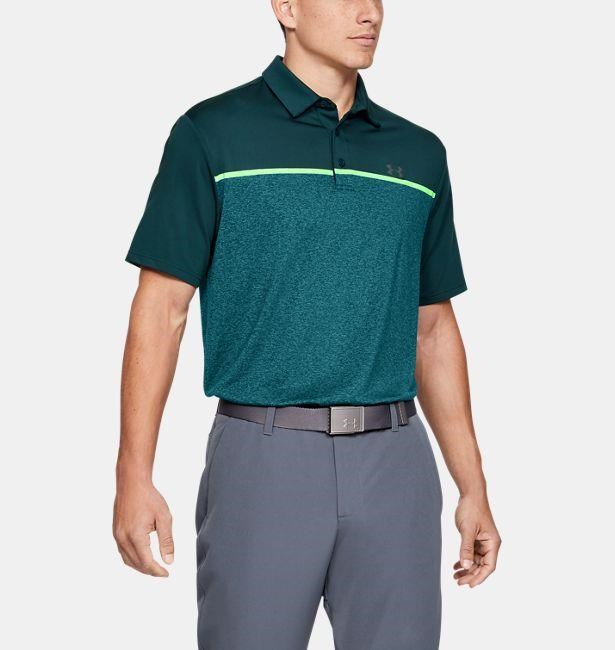 Under Armour Playoff 2.0 pánské polo, zelené