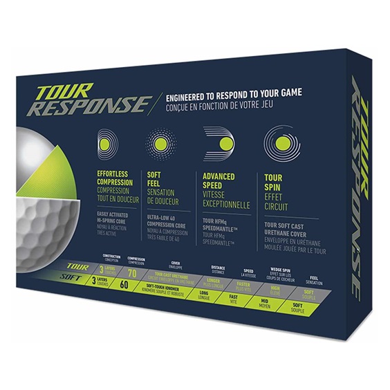 TaylorMade Tour Response golfové míčky