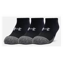 Under Armour HeatGear No Show unisex ponožky, 3páry, černé