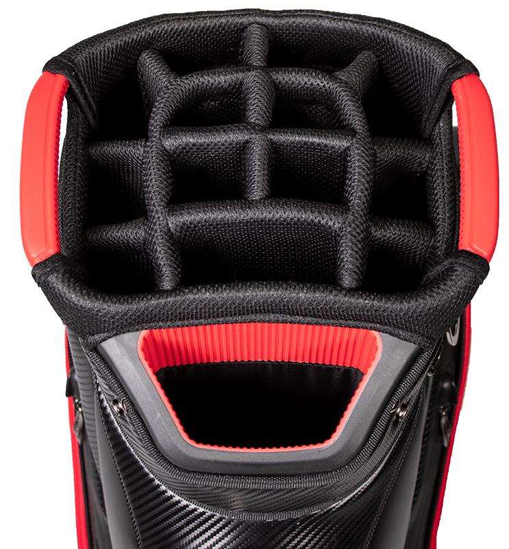 Srixon Tour Cart bag, černo/červený