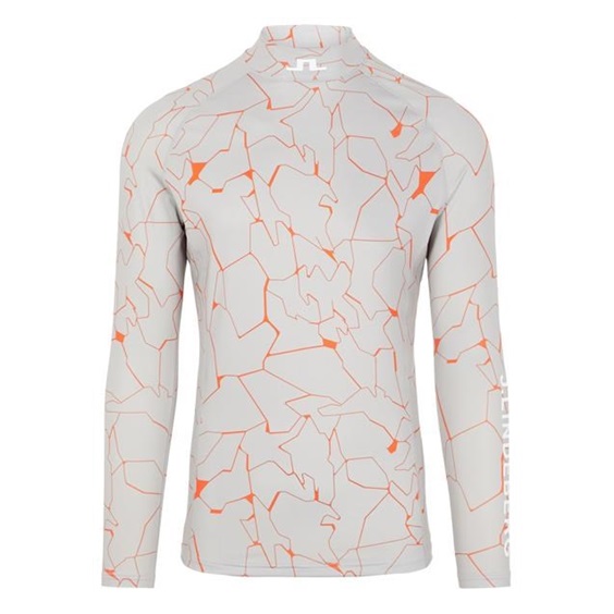 J.Lindeberg M Aello Soft pánský kompresní tričko, slit grey