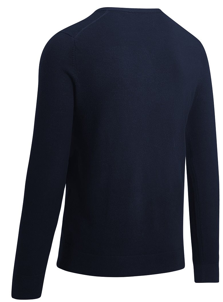 Callaway V-Neck Merino pánský svetr, modrý
