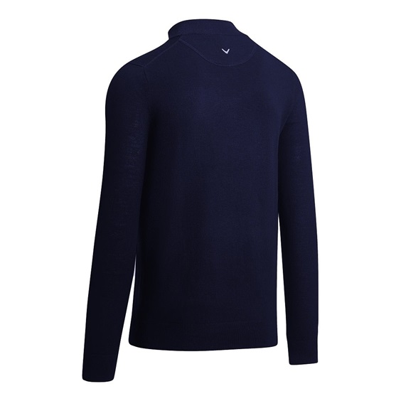 Callaway 1/4 Zipped Merino pánský svetr, modrý