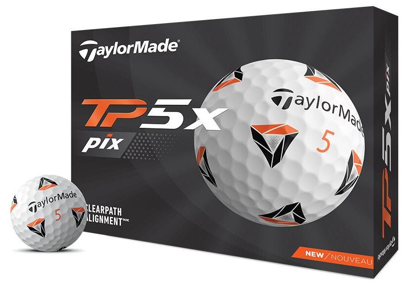 TaylorMade TP5x pix golfové míčky