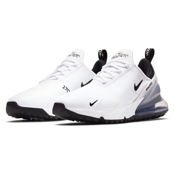 Nike Air Max 270 G unisex golfové boty, bílo/černé
