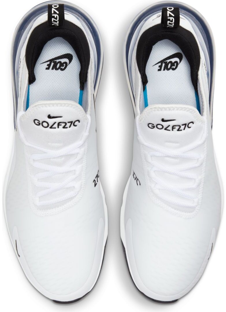 Nike Air Max 270 G unisex golfové boty, bílo/černé