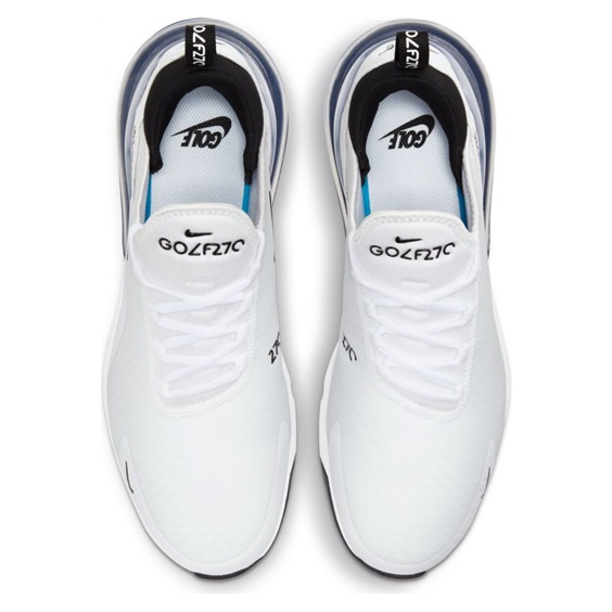 Nike Air Max 270 G unisex golfové boty, bílo/černé