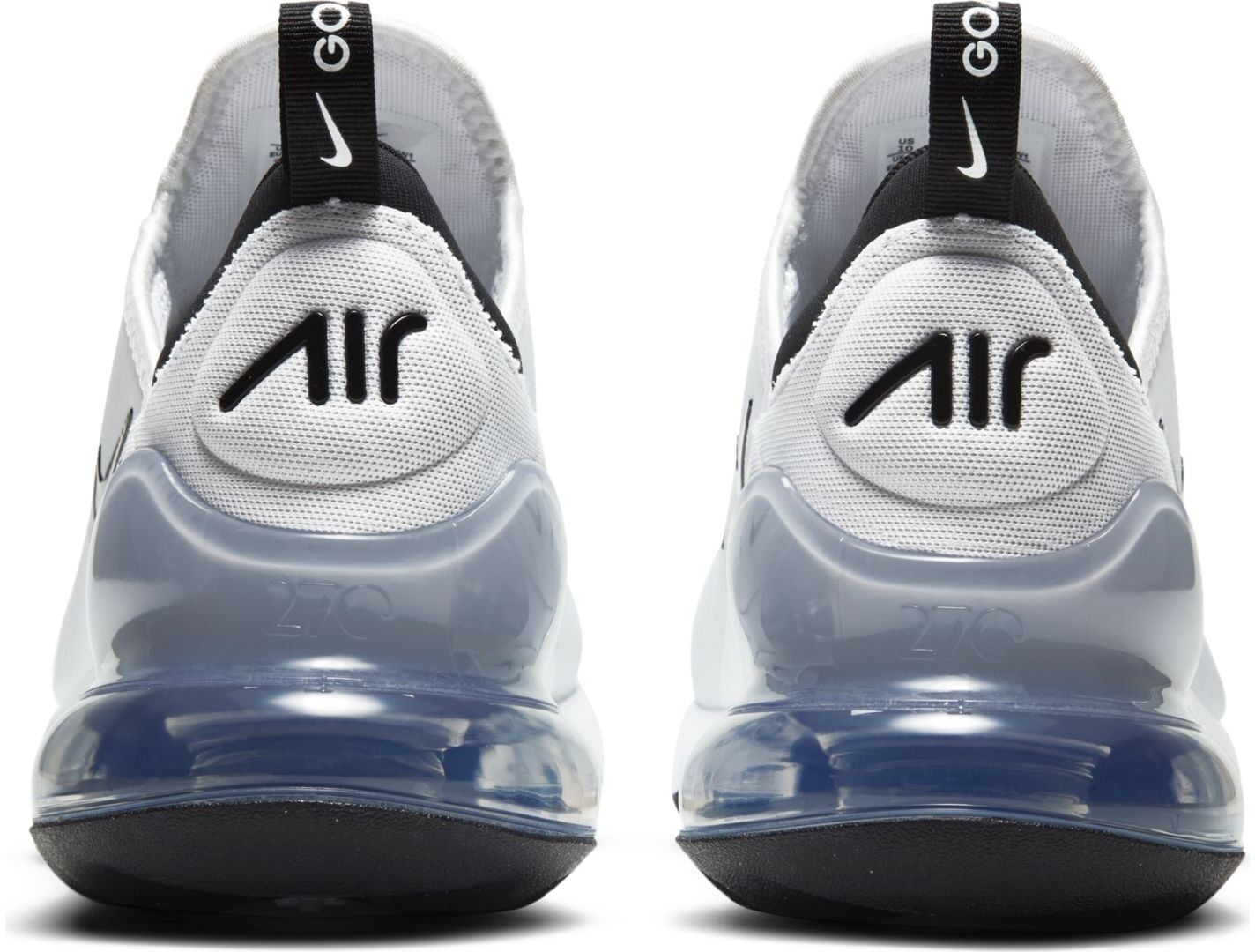 Nike Air Max 270 G unisex golfové boty, bílo/černé