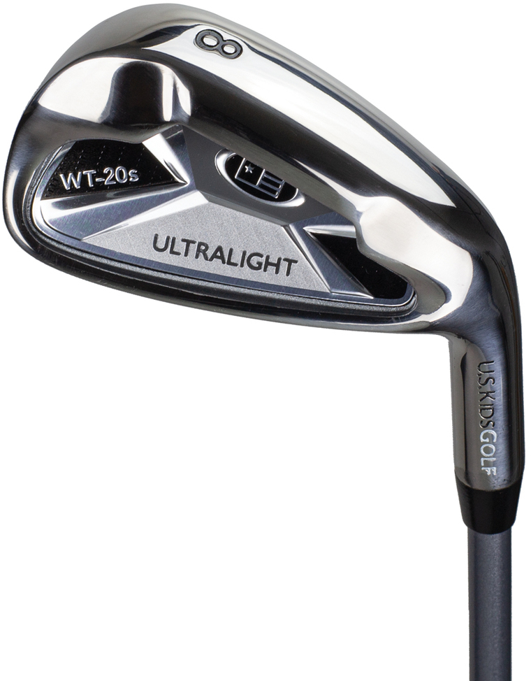 2022 U.S. Kids Golf UL51 (130 cm) WT20-s dětské železo 8 (40°), grafit
