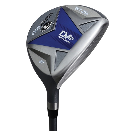 2022  U.S. Kids UL45 (114 cm) WT25-s dětský golfový set, šedo/růžový