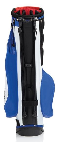 JuCad 2in1 Waterproof stand bag, modro/bílo/červený