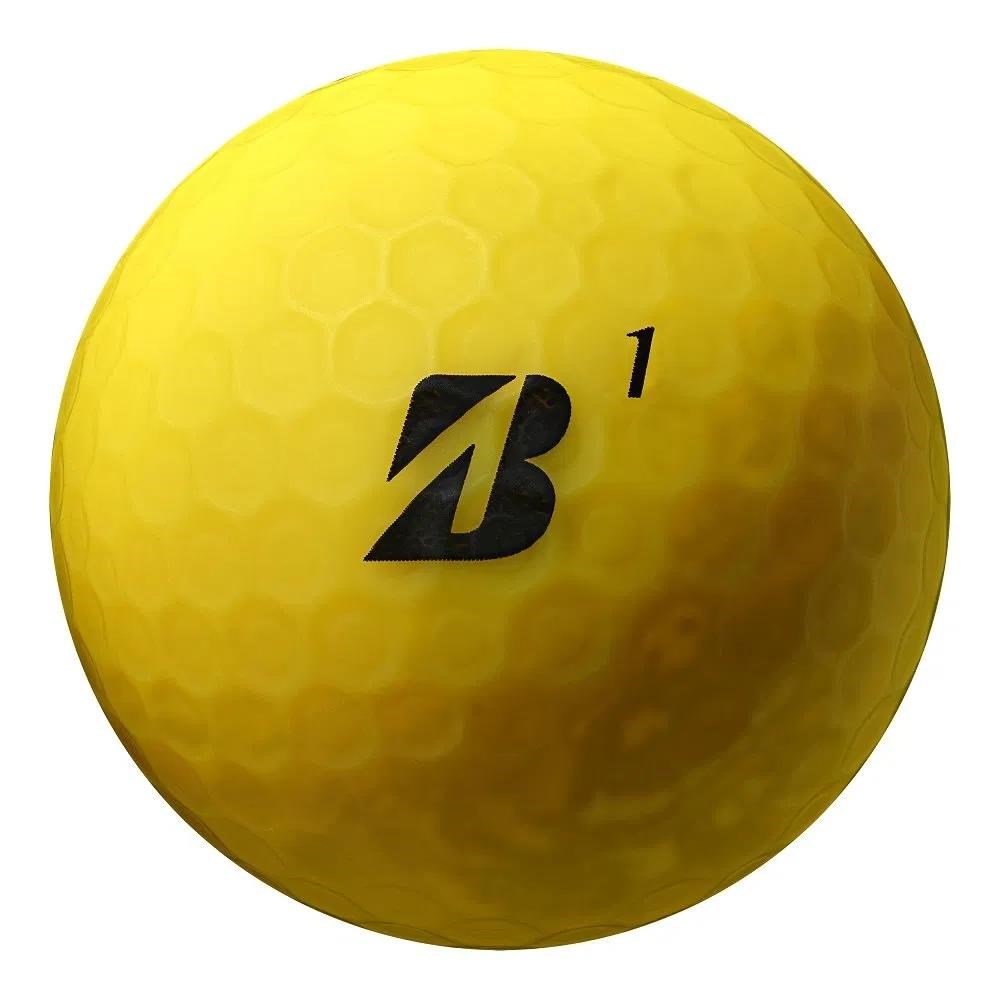 24 Palline Da Golf Bridgestone E12 Gialle, Usate E Lavate, Grado 4A/5A - 3
